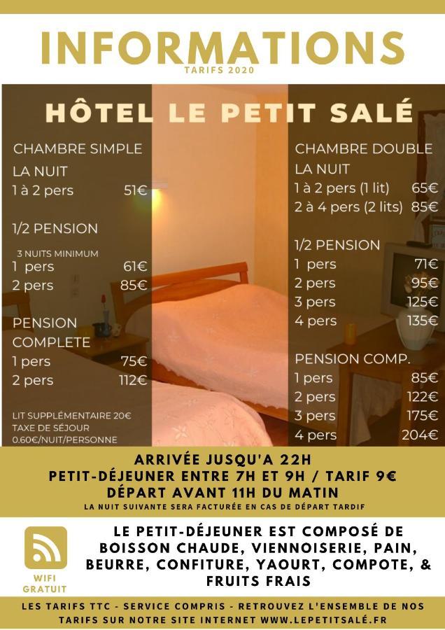 Le Petit Sale Hotel Saint-Just-le-Martel Exterior foto